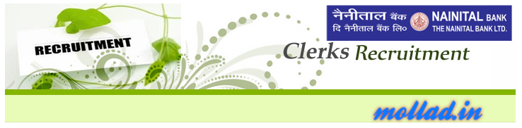 Nainital Bank Clerk Recruitment