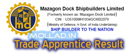 MDL Trade Apprentice Result