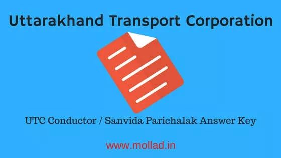 UTC Conductor Answer Key