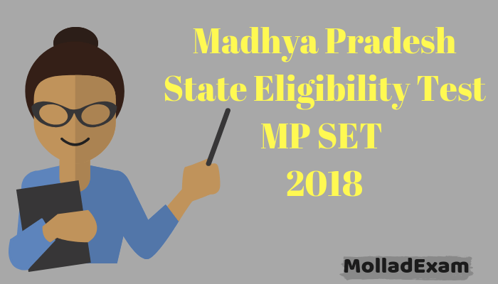 MP SET Admit Card